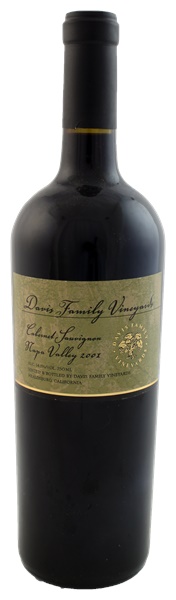 2001 Davis Family Vineyards Cabernet Sauvignon, 750ml