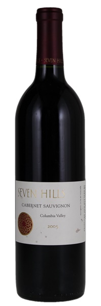 2005 Seven Hills Winery Columbia Valley Cabernet Sauvignon, 750ml