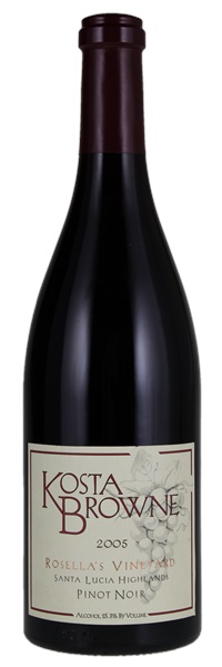 2005 Kosta Browne Rosella's Vineyard Pinot Noir, 750ml