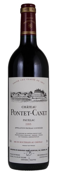 1995 Château Pontet-Canet, 750ml