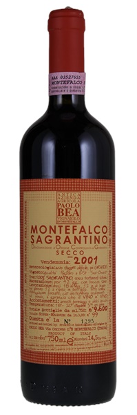 2001 Paolo Bea Montefalco Sagrantino Pagliaro, 750ml