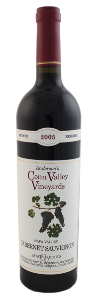 2005 Anderson's Conn Valley Estate Reserve Cabernet Sauvignon, 750ml