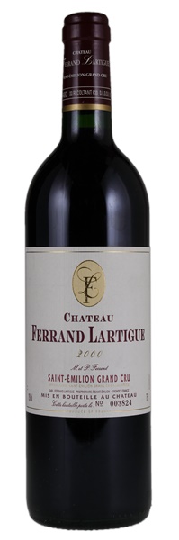 2000 Château Ferrand Lartigue, 750ml