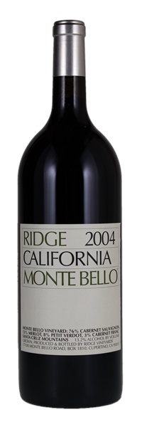 2004 Ridge Monte Bello, 1.5ltr