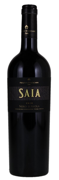 2010 Feudo Maccari Nero d'Avola Saia, 750ml