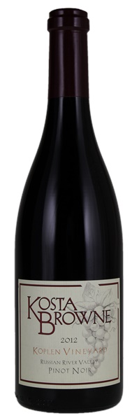 2012 Kosta Browne Koplen Vineyard Pinot Noir, 750ml