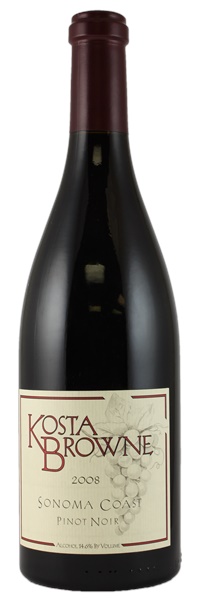 2008 Kosta Browne Sonoma Coast Pinot Noir, 750ml