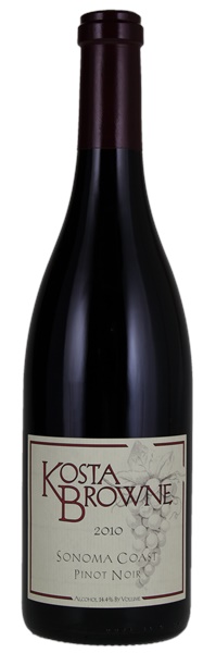 2010 Kosta Browne Sonoma Coast Pinot Noir, 750ml