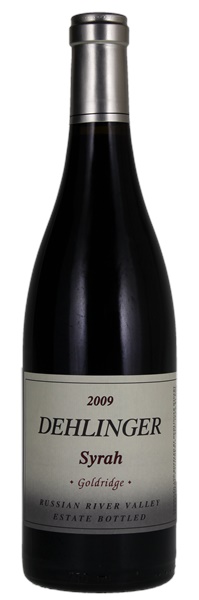 2009 Dehlinger Goldridge Vineyard Syrah, 750ml