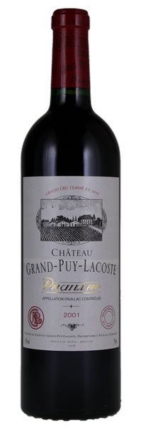 2001 Château Grand-Puy-Lacoste, 750ml