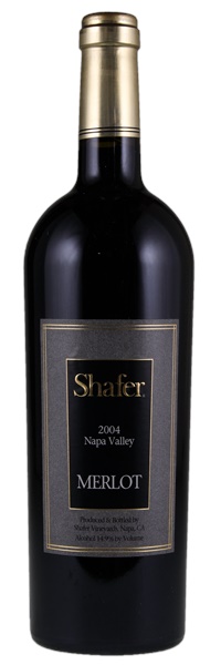 2004 Shafer Vineyards Merlot, 750ml