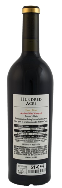 2009 Hundred Acre Ancient Way Vineyard Summer's Blocks Deep Time, 750ml