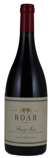 2001 Roar Wines Garys' Vineyard Pinot Noir, 750ml