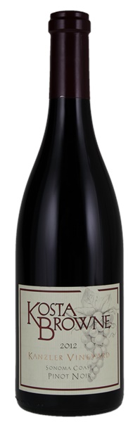 2012 Kosta Browne Kanzler Vineyard Pinot Noir, 750ml
