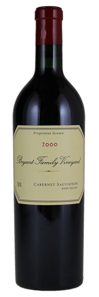 2000 Bryant Family Vineyard Cabernet Sauvignon, 750ml