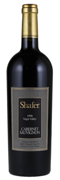 1998 Shafer Vineyards Cabernet Sauvignon, 750ml
