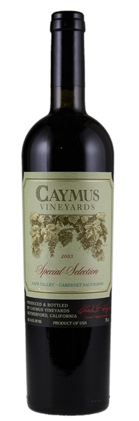 2003 Caymus Special Selection Cabernet Sauvignon, 750ml