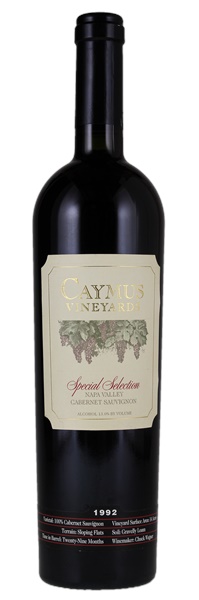 1992 Caymus Special Selection Cabernet Sauvignon, 750ml