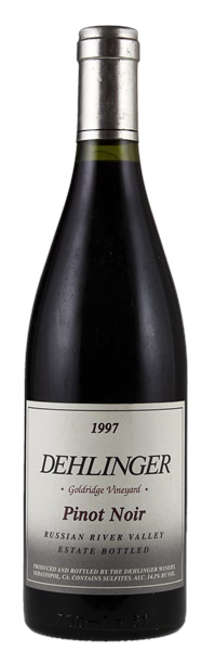 1997 Dehlinger Goldridge Vineyard Pinot Noir, 750ml