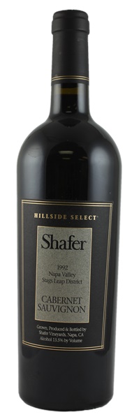 1992 Shafer Vineyards Hillside Select Cabernet Sauvignon, 750ml
