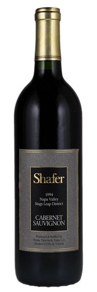 1994 Shafer Vineyards Cabernet Sauvignon, 750ml