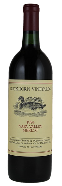 1994 Duckhorn Vineyards Napa Valley Merlot, 750ml