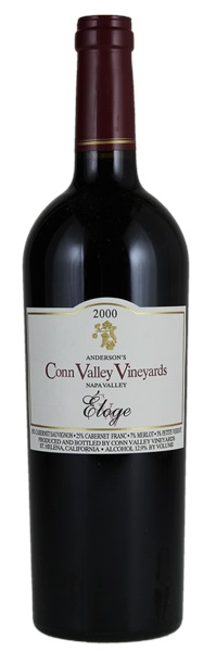 2000 Anderson's Conn Valley Vineyards Eloge, 750ml