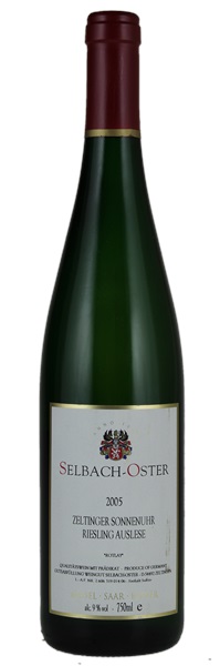 2005 Selbach-Oster Zeltinger Sonnenuhr Riesling Auslese 'Rotlay' #14, 750ml