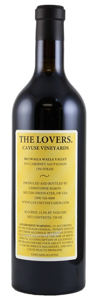 2013 Cayuse The Lovers, 750ml