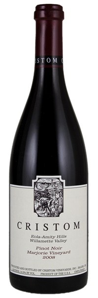 2008 Cristom Marjorie Vineyard Pinot Noir, 750ml