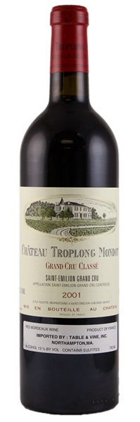 2001 Château Troplong-Mondot, 750ml