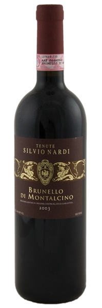 2003 Silvio Nardi Brunello di Montalcino, 750ml
