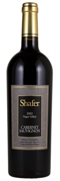 2002 Shafer Vineyards Cabernet Sauvignon, 750ml
