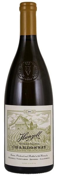 2001 Hanzell Chardonnay, 750ml