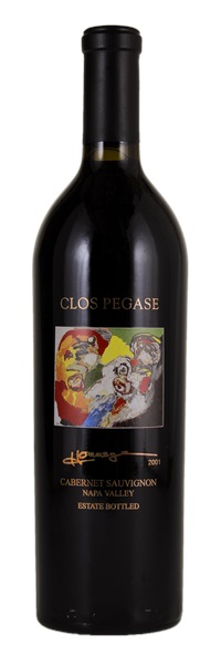 2001 Clos Pegase Hommage Artist Series Reserve Cabernet Sauvignon, 750ml