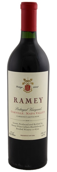 2008 Ramey Pedregal Vineyard Cabernet Sauvignon, 750ml