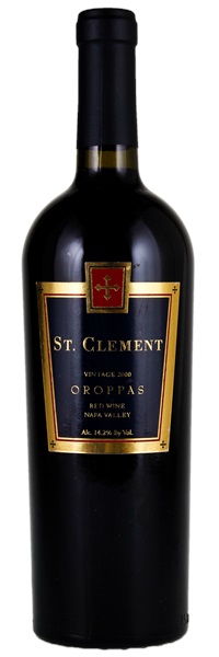 2000 St. Clement Oroppas, 750ml