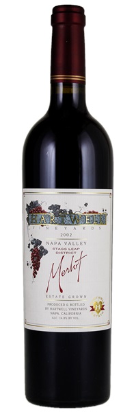 2002 Hartwell Stags Leap District Merlot, 750ml