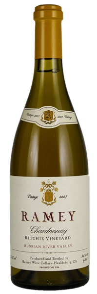 2007 Ramey Ritchie Vineyard Chardonnay, 750ml