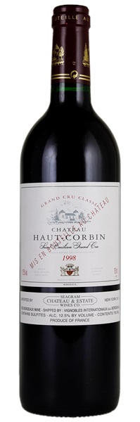 1998 Château Haut-Corbin, 750ml