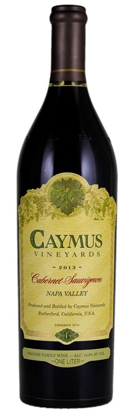 2013 Caymus Cabernet Sauvignon, 1.0ltr