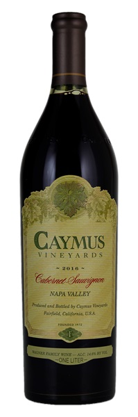 2016 Caymus Cabernet Sauvignon, 1.0ltr