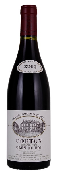 2003 Chandon de Briailles Corton Clos du Roi, 750ml