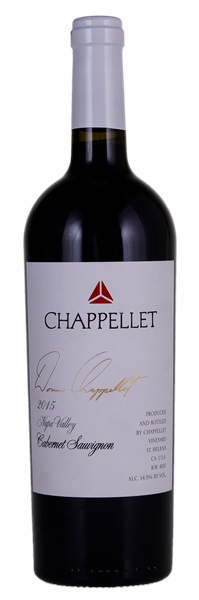 2015 Chappellet Vineyards Cabernet Sauvignon, 750ml