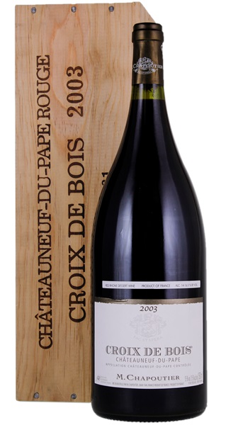 2003 M. Chapoutier Chateauneuf du Pape Croix de Bois, 1.5ltr