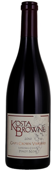2016 Kosta Browne Gap's Crown Vineyard Pinot Noir, 750ml