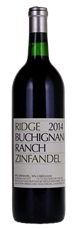 2014 Ridge Buchignani Ranch Zinfandel ATP