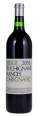 2016 Ridge Buchignani Ranch Carignane ATP
