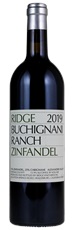 2019 Ridge Buchignani Ranch Zinfandel ATP