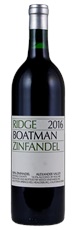 2016 Ridge Boatman Zinfandel ATP